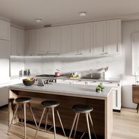 Flat in the big city in the USA, New York, 65 sq.m.