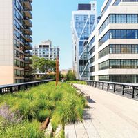 Flat in the big city in the USA, New York, 65 sq.m.