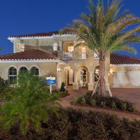 House by the lake in the USA, Florida, Orlando, 304 sq.m.