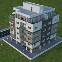 Apartment in the big city in Republic of Cyprus, 75 sq.m.