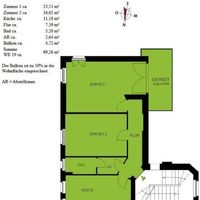 Квартира в Германии, Берлин, 68 кв.м.