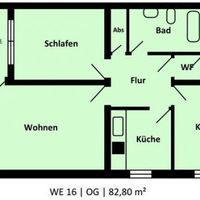 Квартира в Германии, Нижняя Саксония, 68 кв.м.