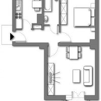 Квартира в Германии, Берлин, 35 кв.м.