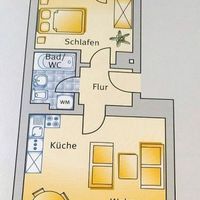 Flat in Germany, Leipzig, 51 sq.m.