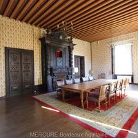 Castle in the village in France, New Aquitaine, Bordeaux, 820 sq.m.