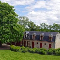 Castle in the village, in the forest in France, Normandy, 550 sq.m.