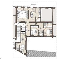 Apartment in the big city in Italy, Milan, 174 sq.m.