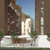 Flat in the big city in Italy, Milan, 109 sq.m.