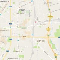 Flat in the big city in Italy, Milan, 109 sq.m.