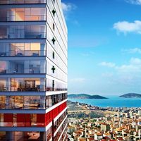 Квартира в большом городе, у моря в Турции, Стамбул, 69 кв.м.