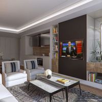 Apartment in the big city in Turkey, Istanbul, 43 sq.m.