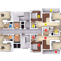 Квартира у моря в Турции, Аланья, 67 кв.м.