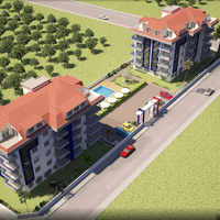 Flat at the seaside in Turkey, Alanya, 85 sq.m.