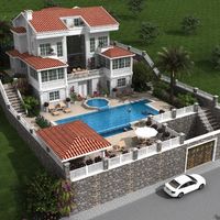 Villa at the seaside in Turkey, Fethiye, 400 sq.m.