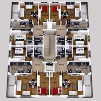 Flat at the seaside in Turkey, Antalya, 98 sq.m.