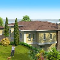 Villa by the lake, in the suburbs, at the seaside in Turkey, Istanbul, 545 sq.m.
