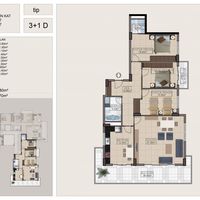 Квартира у моря в Турции, Аланья, 157 кв.м.