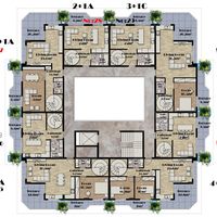 Квартира у моря в Турции, Аланья, 53 кв.м.