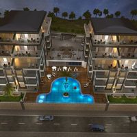 Flat at the seaside in Turkey, Alanya, 65 sq.m.
