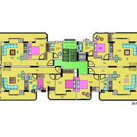 Flat at the seaside in Turkey, Alanya, 70 sq.m.