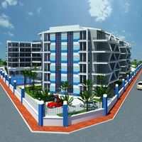 Flat at the seaside in Turkey, Alanya, 63 sq.m.