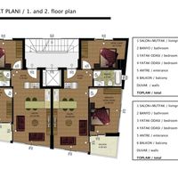 Квартира у моря в Турции, Аланья, 65 кв.м.