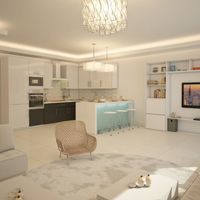 Квартира у моря в Турции, Аланья, 58 кв.м.