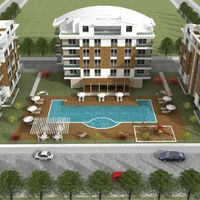 Flat at the seaside in Turkey, Antalya, 55 sq.m.