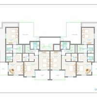 Flat at the seaside in Turkey, Antalya, 55 sq.m.