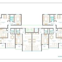 Flat at the seaside in Turkey, Antalya, 55 sq.m.