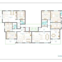 Flat at the seaside in Turkey, Antalya, 55 sq.m.