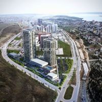 Апартаменты в большом городе, у моря в Турции, Стамбул, 44 кв.м.