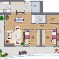 Flat in the big city, at the seaside in Turkey, Istanbul, 258 sq.m.