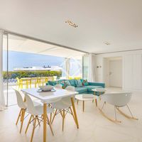 Penthouse in the big city, by the lake, at the seaside in Spain, Balearic Islands, Ibiza, 86 sq.m.