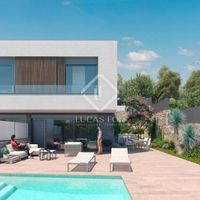 Villa in the big city, at the seaside in Spain, Balearic Islands, Ibiza, 200 sq.m.