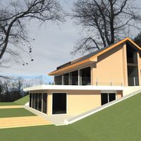 Вилла у озера в Италии, Тронцано-Лаго-Маджоре, 450 кв.м.