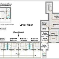 Villa in the village in Italy, Grosseto, 600 sq.m.