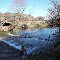 Production in the mountains, in the village, by the lake in Montenegro