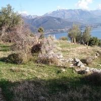 Land plot in the suburbs in Montenegro, Herceg Novi, Bijela