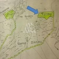 Land plot in the mountains, in the suburbs in Montenegro, Bar