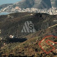 Land plot in the mountains, in the village in Montenegro, Budva
