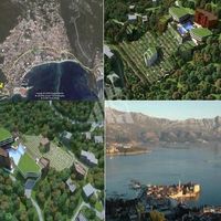 Land plot in the big city in Montenegro, Budva