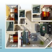 Flat in the suburbs in Montenegro, Budva, Przno, 68 sq.m.