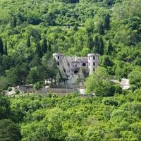 Castle in the mountains, in the forest in Montenegro, Bar, 1050 sq.m.