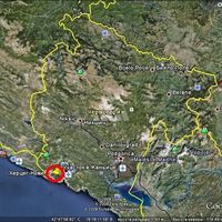 Land plot in Montenegro, Tivat, Radovici