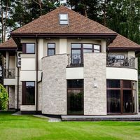 House by the lake, in the forest in Latvia, Riga, Burchardumuiza, 670 sq.m.