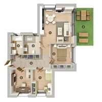 Квартира в Латвии, Юрмала, Яундубулты, 111 кв.м.