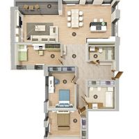 Flat in Latvia, Jurmala, Jaundubulti, 130 sq.m.