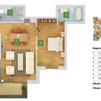 Квартира у моря в Латвии, Юрмала, Дзинтари, 119 кв.м.