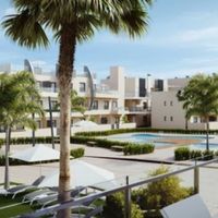 Bungalow at the spa resort, by the lake, in the suburbs, at the seaside in Spain, Comunitat Valenciana, Torre de la Horadada, 65 sq.m.